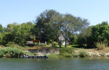 Waterberry Lodge from the Zambezi