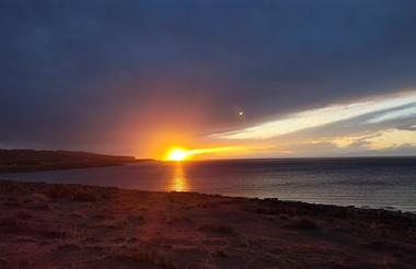 Issyk-Kul sunset