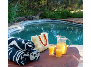 Plunge pool at Mashatu Tent Camp