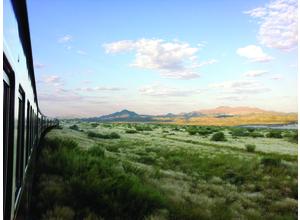 The train en route to Namibia