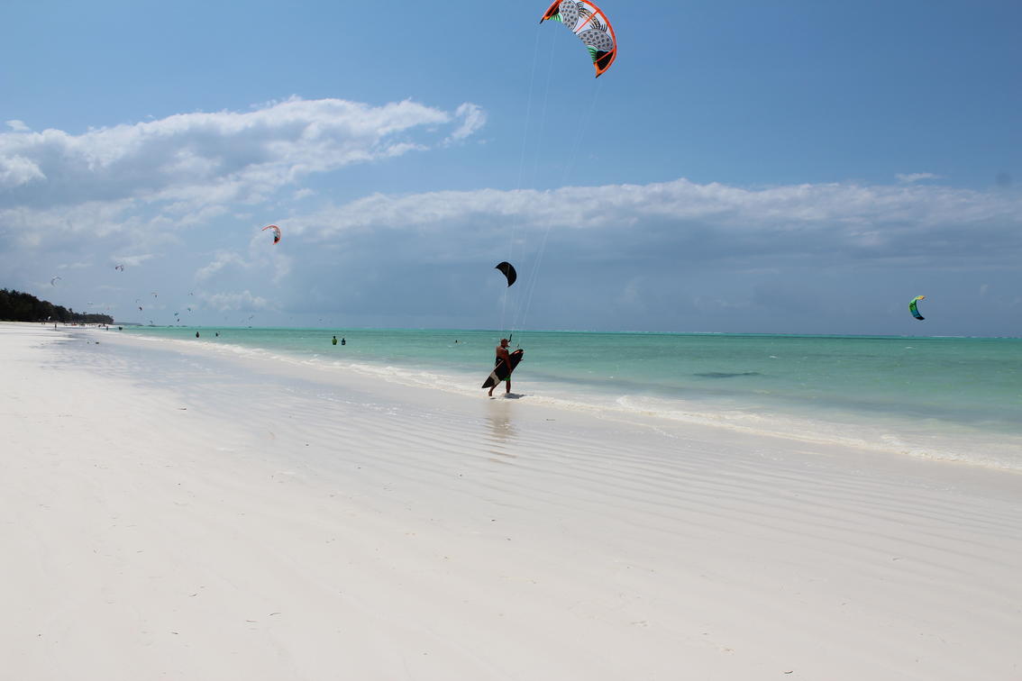 Kitesurfing Занзибар