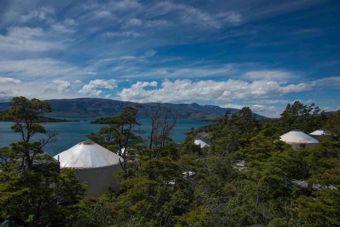 Patagonia Camp yurts