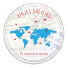 Viajes Galicies #Tu ventana al Mundo  logo