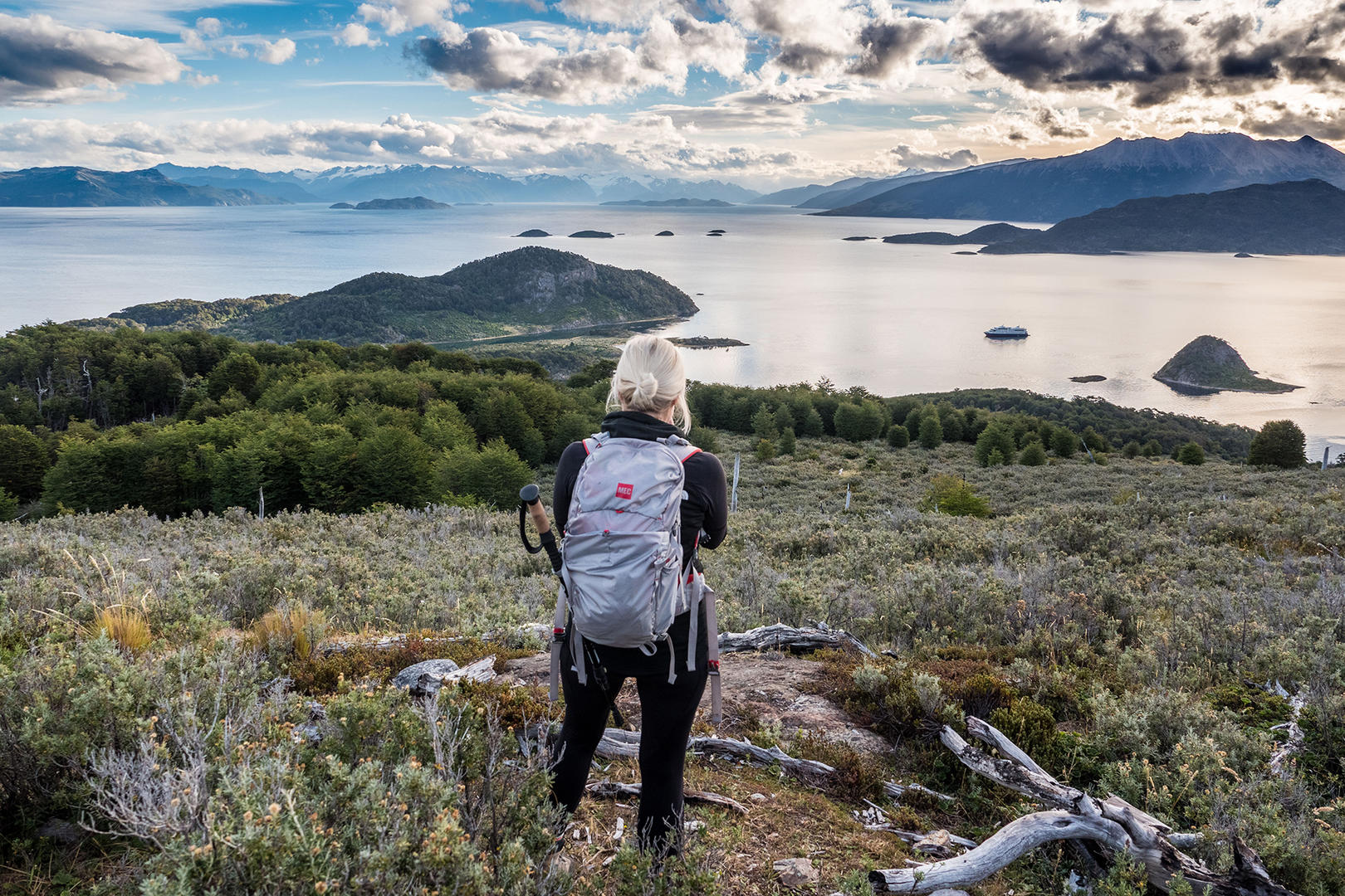 Patagonien kryssning N -4n - M/V Stella Australis - AA cabin