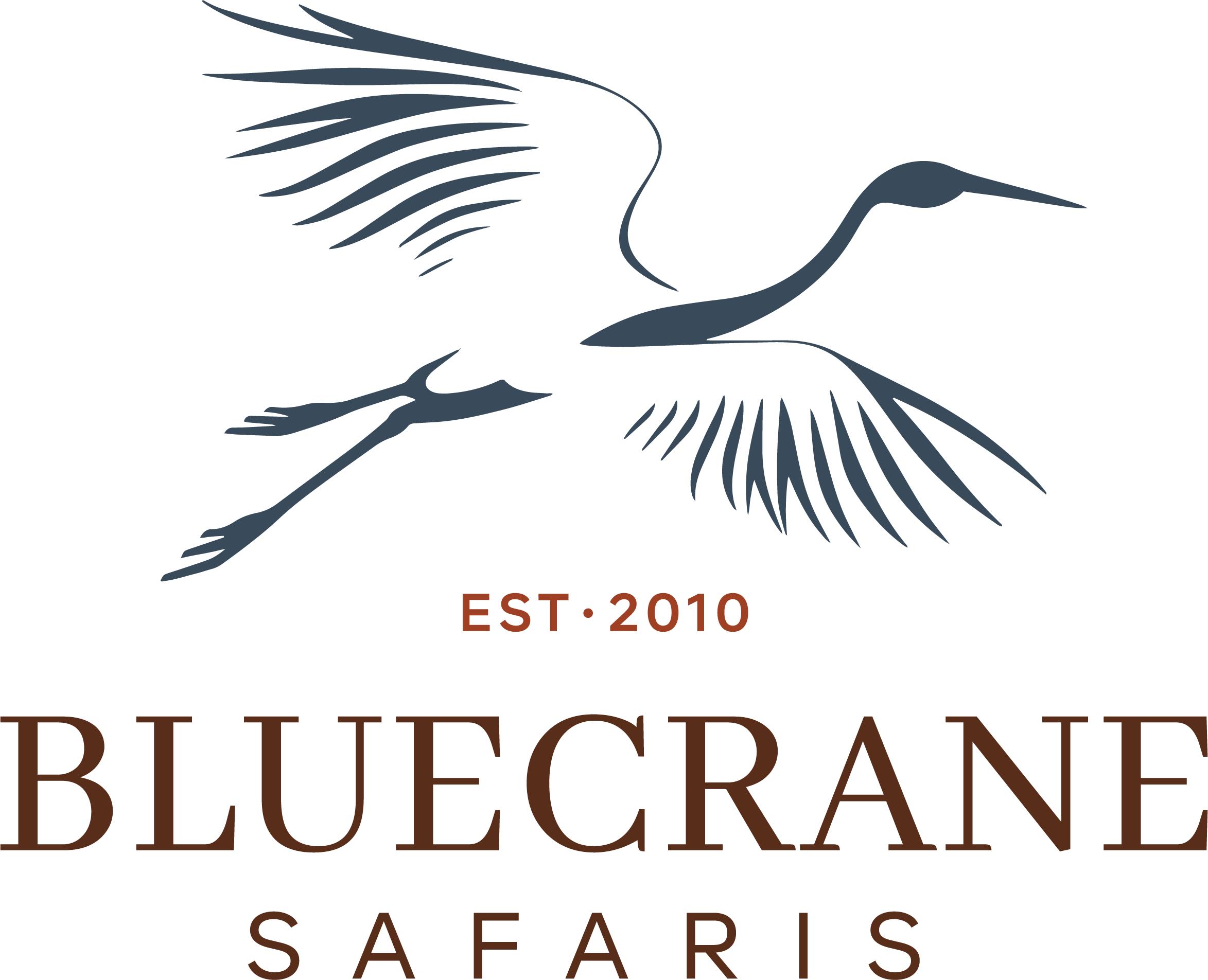 Bluecrane Safaris Namibia logo