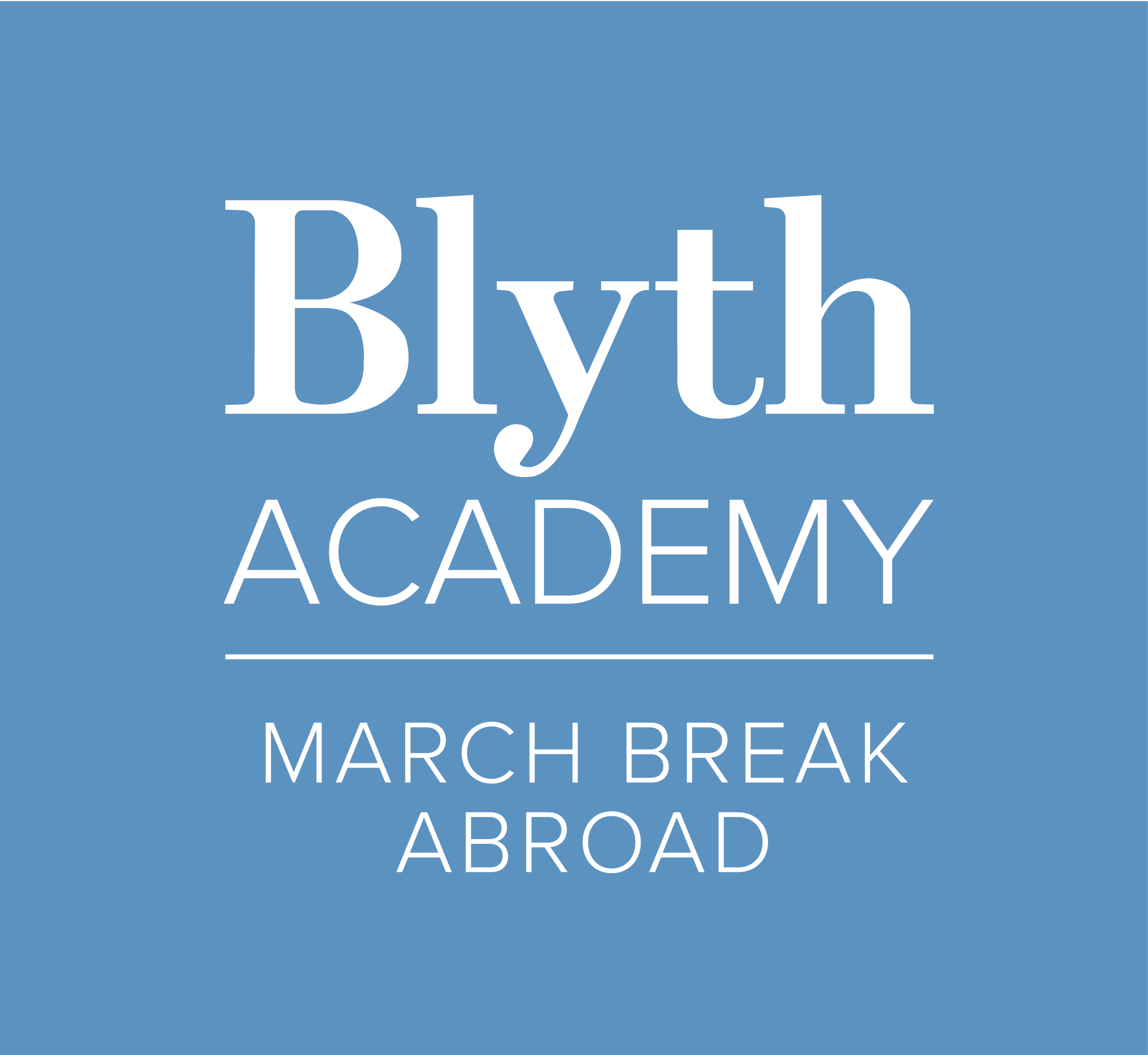 Blyth Academy & G/Hardy Tours March logo