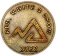 Red White and Snow logo