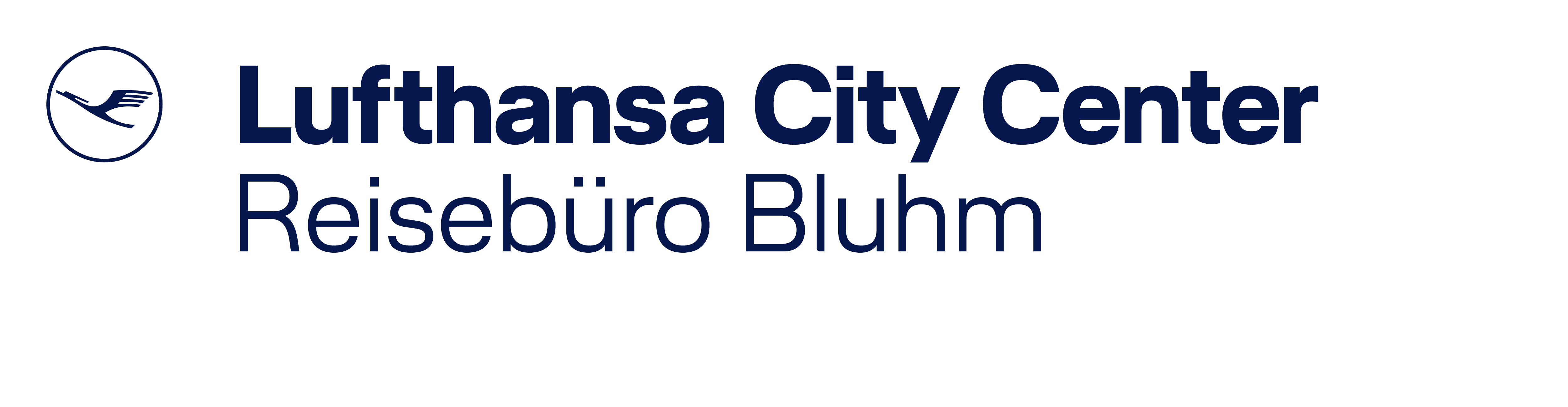 Lufthansa City Center  Reisebüro Bluhm logo
