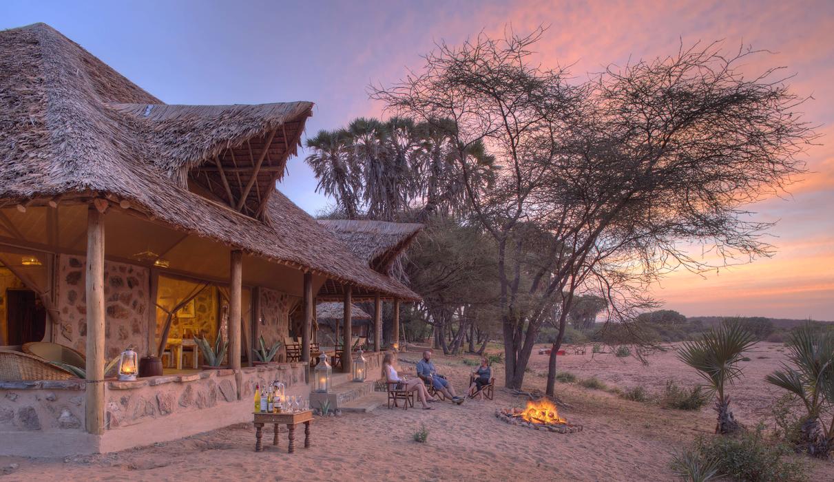 Enjoy an incredibly beautiful setting at our new Family Banda at Saruni Rhino with some end of day sundownwers