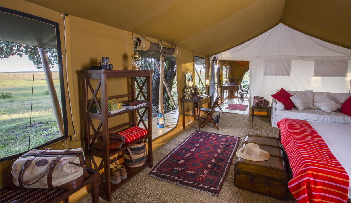 Honeymoon Tent Interior