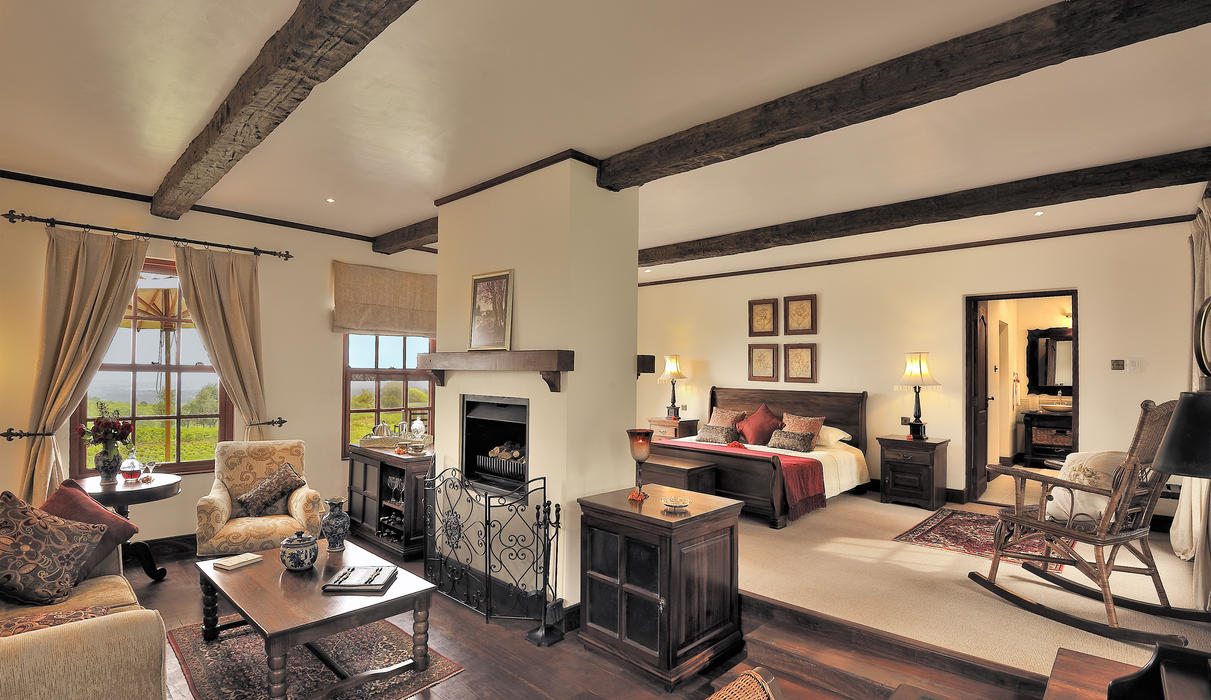A cottage suite designed with comfort and elegance in mind