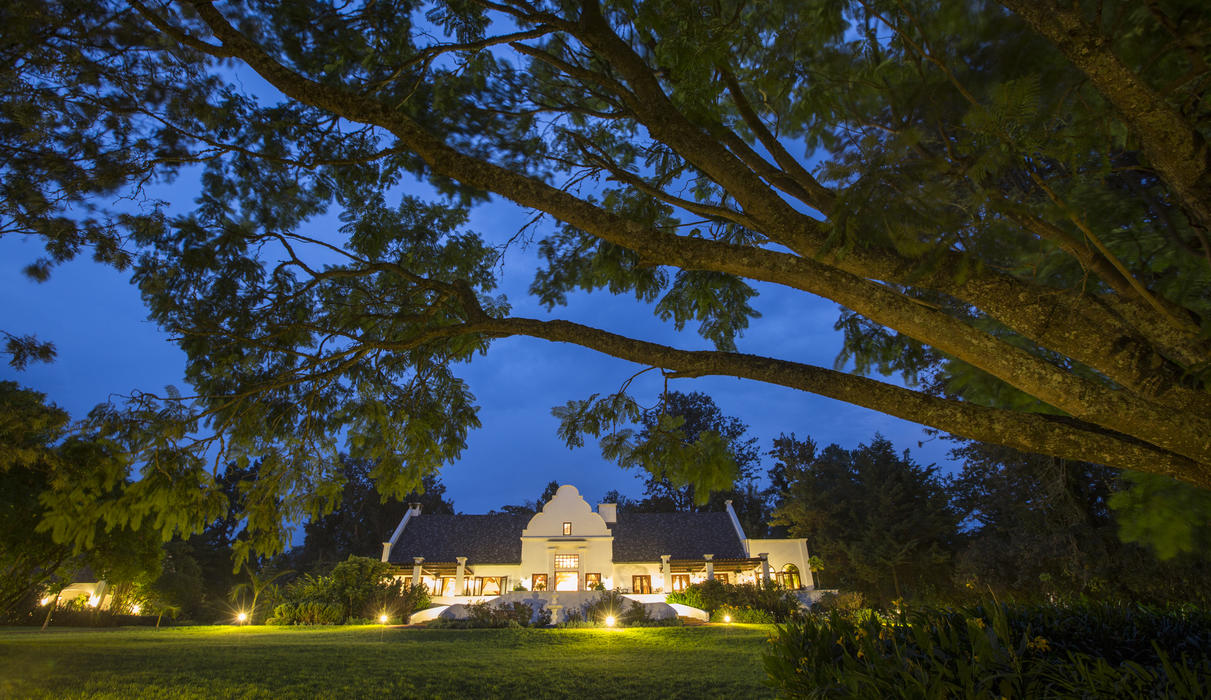 The Manor House by night