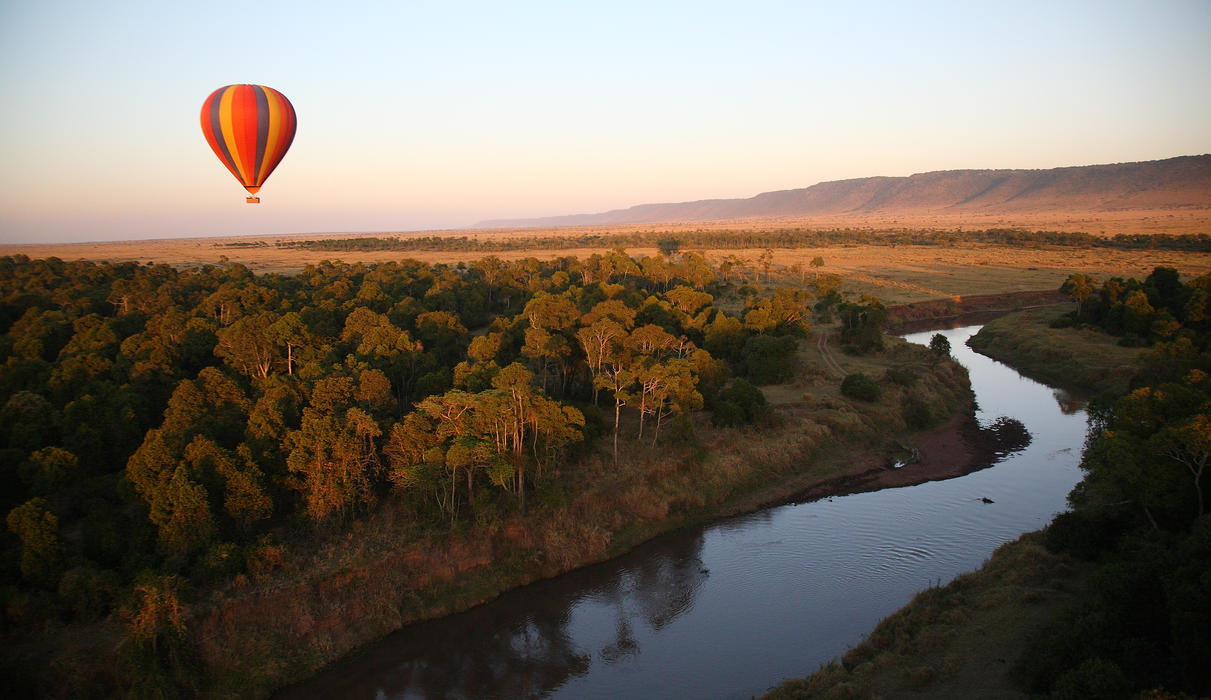 Hot air balloon safaris