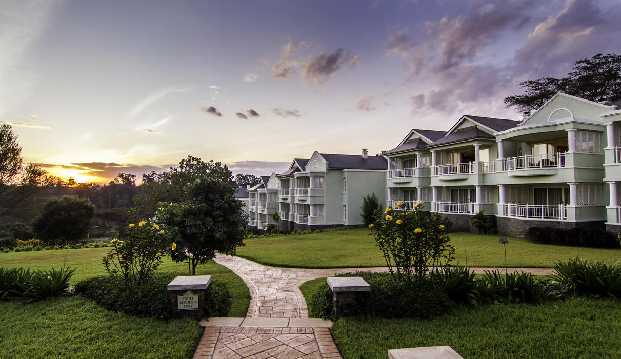 Beautiful sunset view of Ngong hills viewed from all rooms