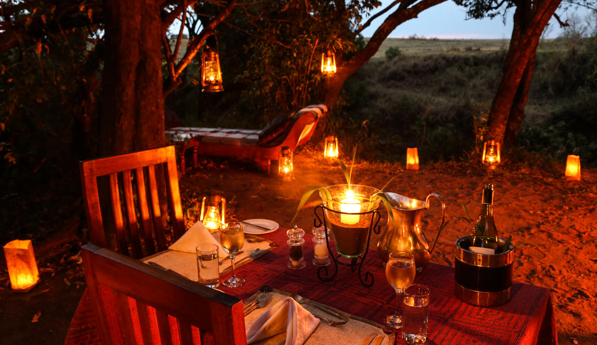 Private Dinner at Mara Expedition