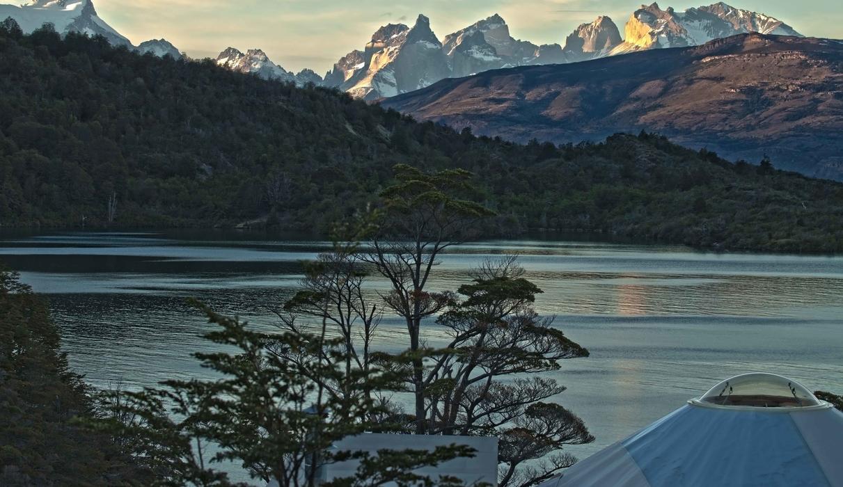 Morning view in Patagonia Camp