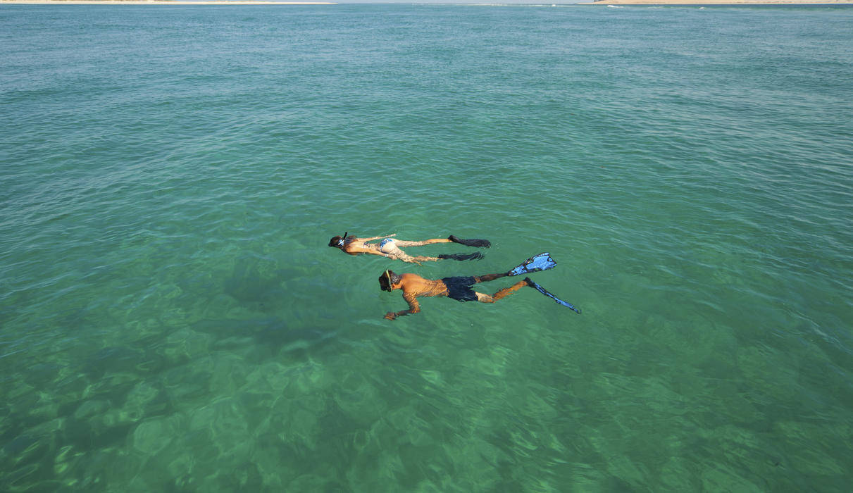World Class Snorkelling at Azura Benguerra Island reef