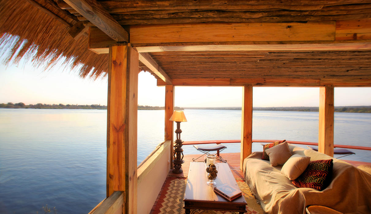 Designed exclusively to allow private dining with splendid Zambezi views.