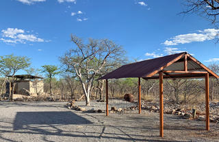 Etosha Village Individual Campsite Shaded spot