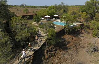 Pool walkway