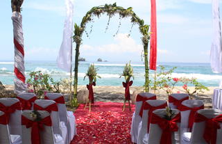 Wedding Setup at Puri Bagus Candidasa