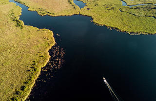 Okavango Delta Aerial