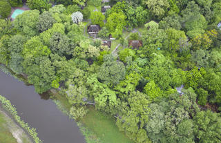 Island Safari Lodge - Aerial View