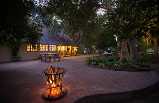 Island Safari Lodge - Main Area - Evening