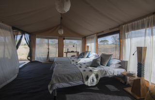 Sleeping Under Canvas