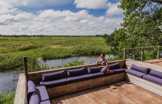 Kazile Island Lodge Deck