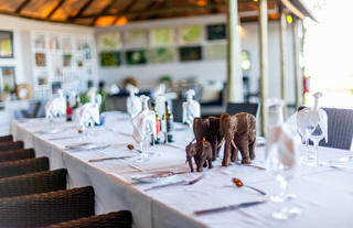 Kazile Island Lodge Dining Area