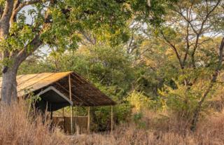 Tent view at Gavin Opie Safaris 