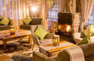 Guest lounge area