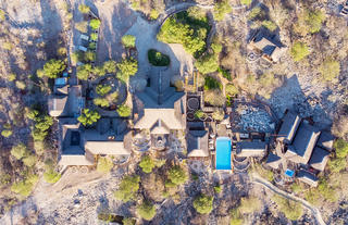 Epacha Game Lodge & Spa aerial view