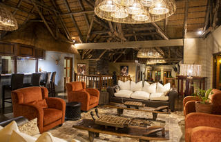 Bar and Lounge - main area Divava Okavango