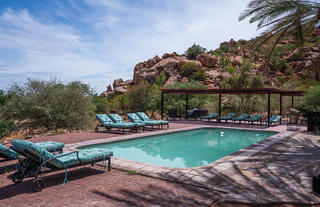 Pool & Shades area