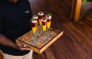 Welcome drinks