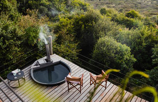 Hot tub with views