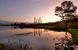 Montusi Top Dam Sunset