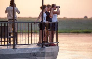 Boat cruise along the Chobe River