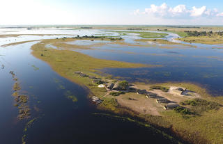 The Helicopter View of the Lodge