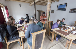 The Dining Area at the Lodge