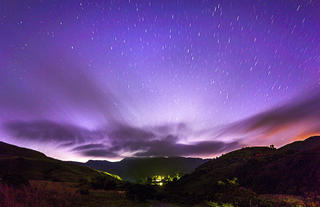 The night's sky