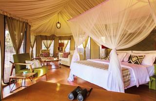 Guest Tented Suite - general layout