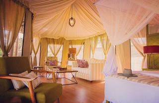 Guest Tented Suite - lounge area