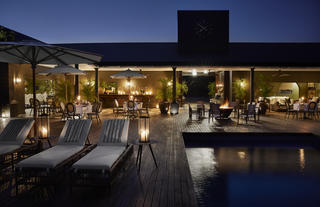 Zambezi Grande Deck at Night
