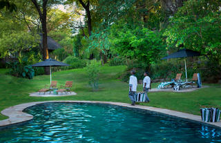 Guest pool area