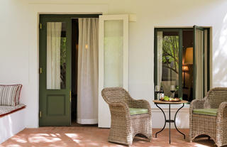 Spier Hotel Luxury Garden Room Terrace