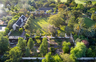 Spier Wine Farm Werf Aerial View