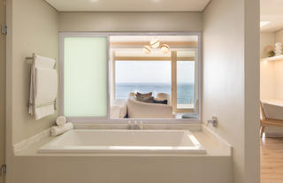 Sea Facing Suite view from bath
